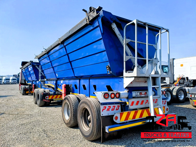 2023 PRBB 45 CUBE SIDE TIPPER TRAILER